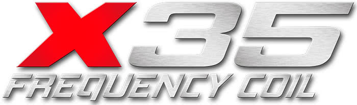 Логотип новой торговой марки металлоискателя XP Deus X35
