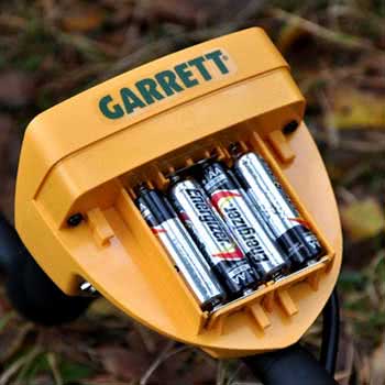 Блок управления и отсек для батарей металлоискателя Garrett Ace 350