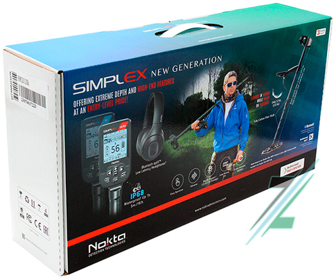 Металлоискатель Nokta Simplex Ultra в оригинальной коробке завода изготовителя