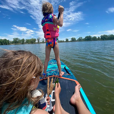 САПБОРД MYBOAT BASS HUNTER FISHING PRO 11'6'' (сиденье + весло + лопасть + адаптер для удочки)