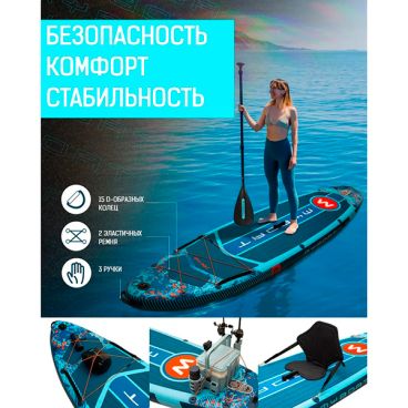 Надувная SUP доска MYBOAT DOGGY 11,6' (полный комплект PRO)