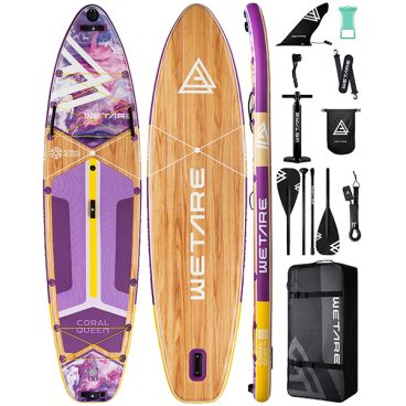 Надувная SUP доска WETARE CORAL QUEEN PURPLE 11'6 (стандартный комплект)