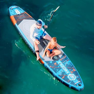 Надувная SUP-доска HICOO WAVE ROLLING 11'6 STD (стандартный комплект)