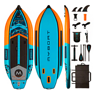 САПБОРД НАДУВНОЙ КАЯК MYBOAT PONTOON FISHING BOAT