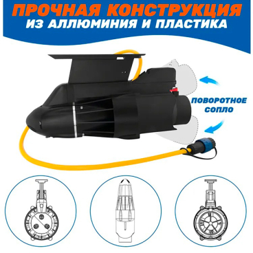 Плавник SUP с электромотором Kedean TL99360 (аккумулятор и пульт управления)