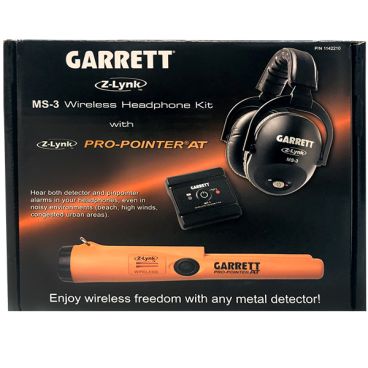 Пинпоинтер Garrett Pro-Pointer AT Z-Lynk + беспроводные наушники Garrett MS-3