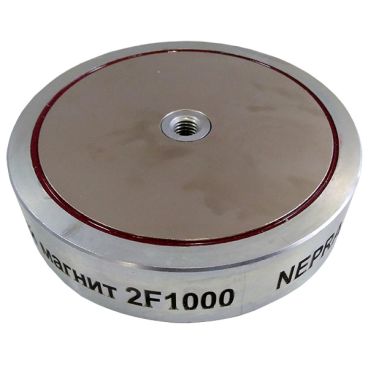 Двухсторонний поисковый магнит Непра 2xF1000 + сумка для магнита