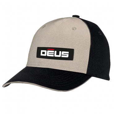 Фирменная кепка XP Deus черно-бежевая