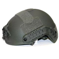Баллистический безухий шлем Fast из СВМПЭ класс защиты NIJ IIIA (БР 1) подвес Wendy